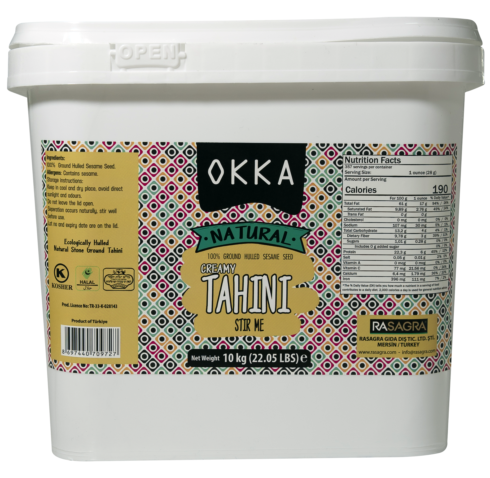Doğal Tahin 10 KG